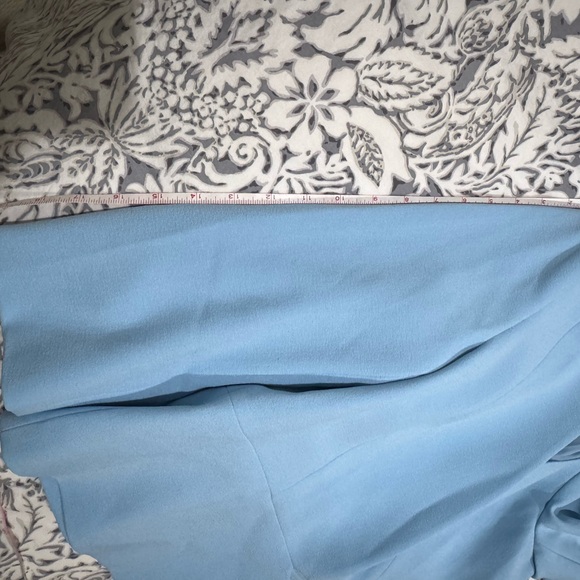 NWT Tahari Light Blue Open-Front Peplum Blazer size 14p - Picture 12 of 14